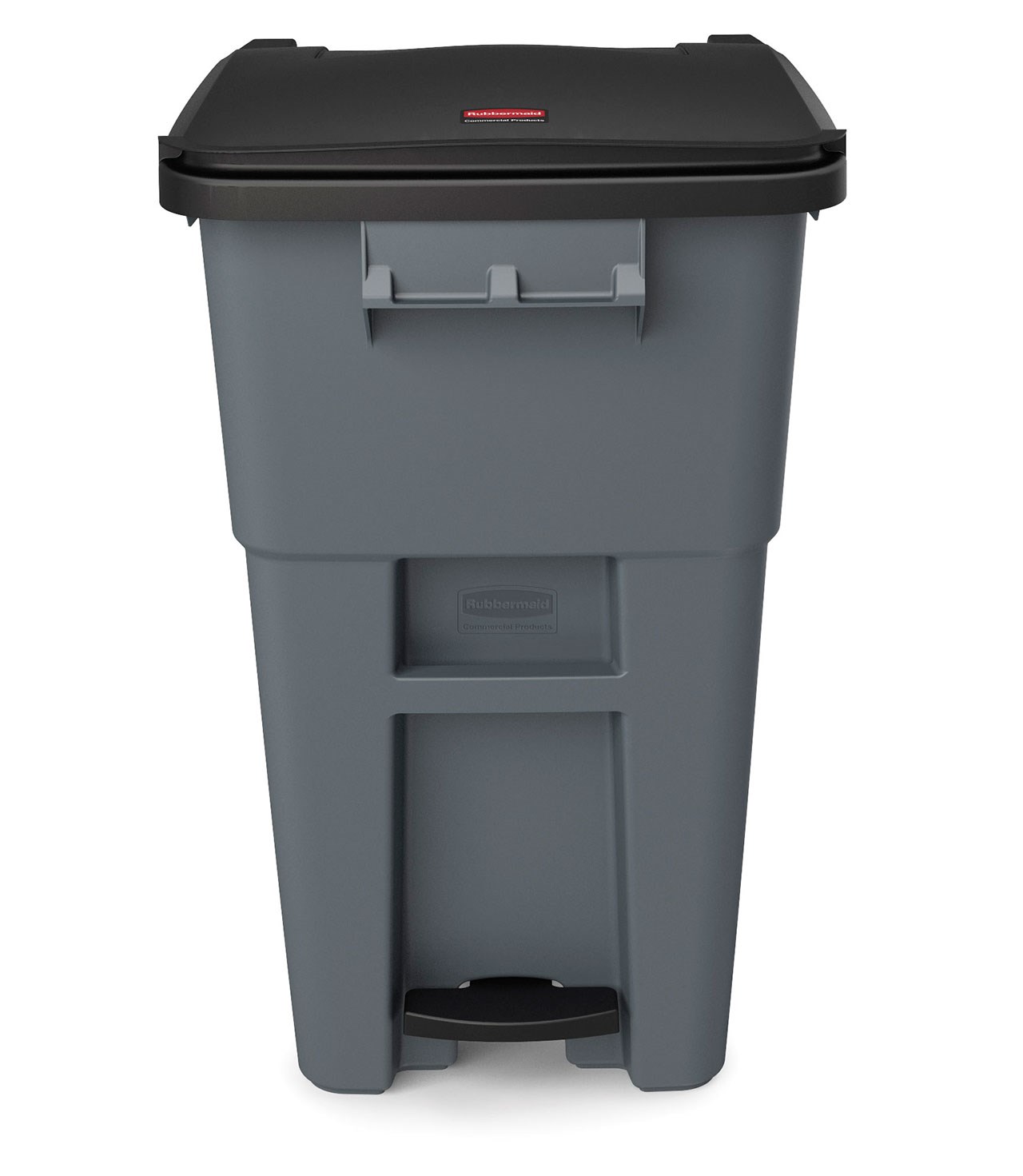 Step-On Rollouts are designed to make managing facility waste easier. With one step, the pedal lifts the lid and allows for hands-free waste disposal.