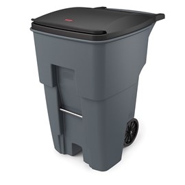Easy mobility for material handling, general refuse, and bulk waste collection.