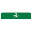 The Rubbermaid Commercial Configure™ Waste Receptacle Trash Can Sign helps increase waste management compliance.