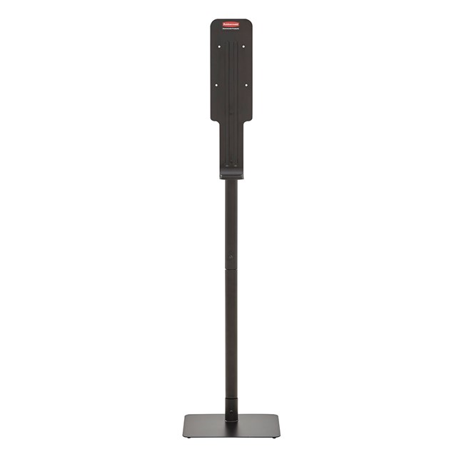 The AutoFoam Standard Floor Stand allows touch-free hand sanitizer dispensers to be mounted to a lightweight, easily movable stand to meet the changing needs of your facility.