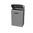 Configure™ with Rain Hood Decorative Waste Containers make it easy to recycle in any environment with recycling labels that visually display each waste stream. The rain hood offers added protection again outdoor elements, rain or shine.
