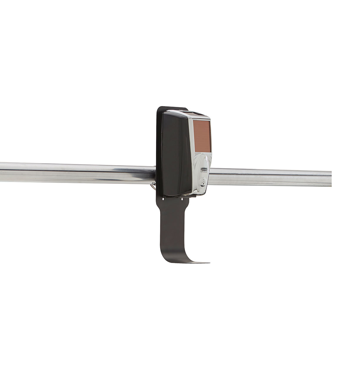 The Pole Mount Station allows touch-free and manual hand sanitiser dispensers to be placed in easily overlooked spaces like poles and railing for convenient access.