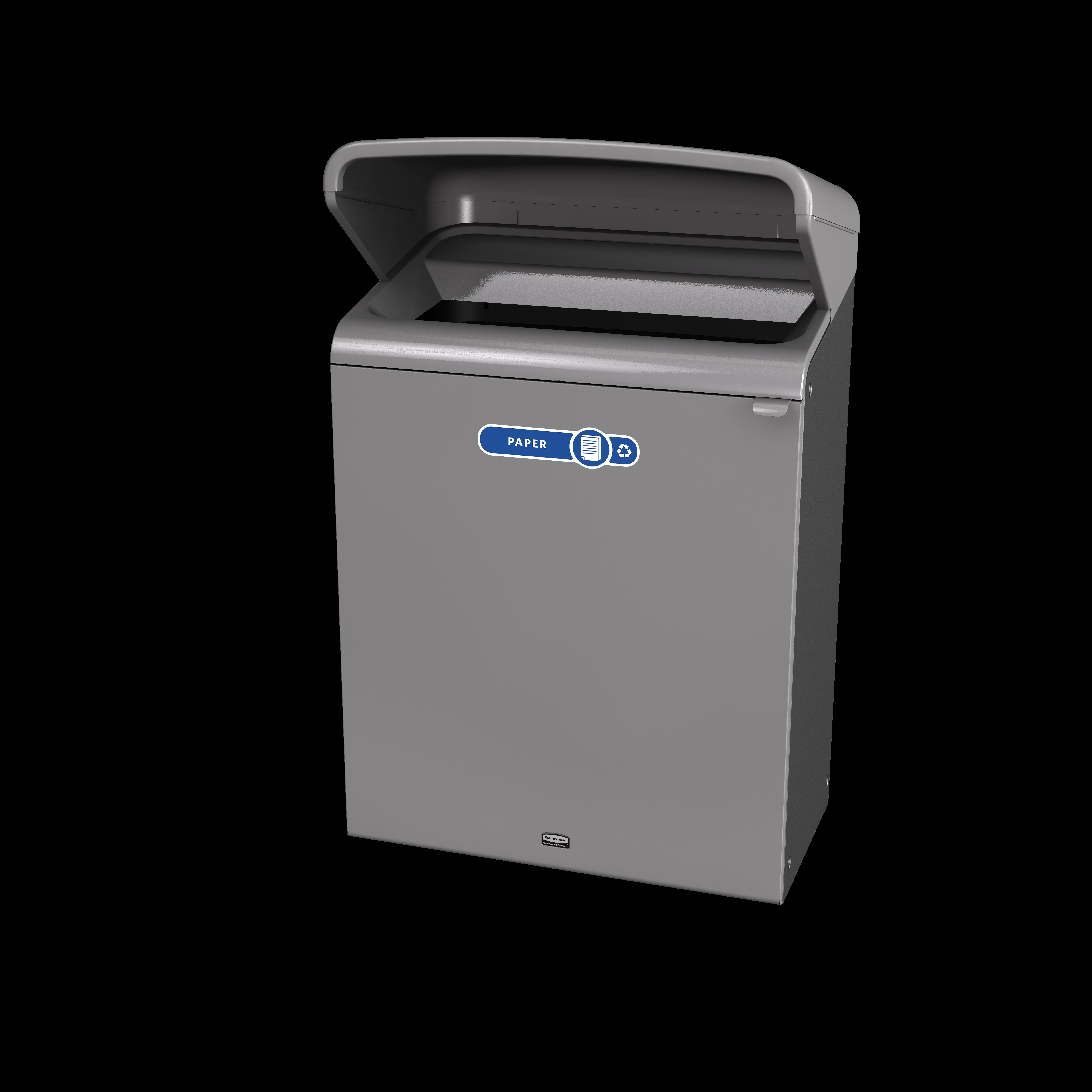 Configure™ with Rain Hood Decorative Waste Containers make it easy to recycle in any environment with recycling labels that visually display each waste stream. The rain hood offers added protection again outdoor elements, rain or shine.