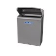 Configure™ with Rain Hood Decorative Waste Containers make it easy to recycle in any environment with recycling labels that visually display each waste stream. The rain hood offers added protection again outdoor elements, rain or shine.