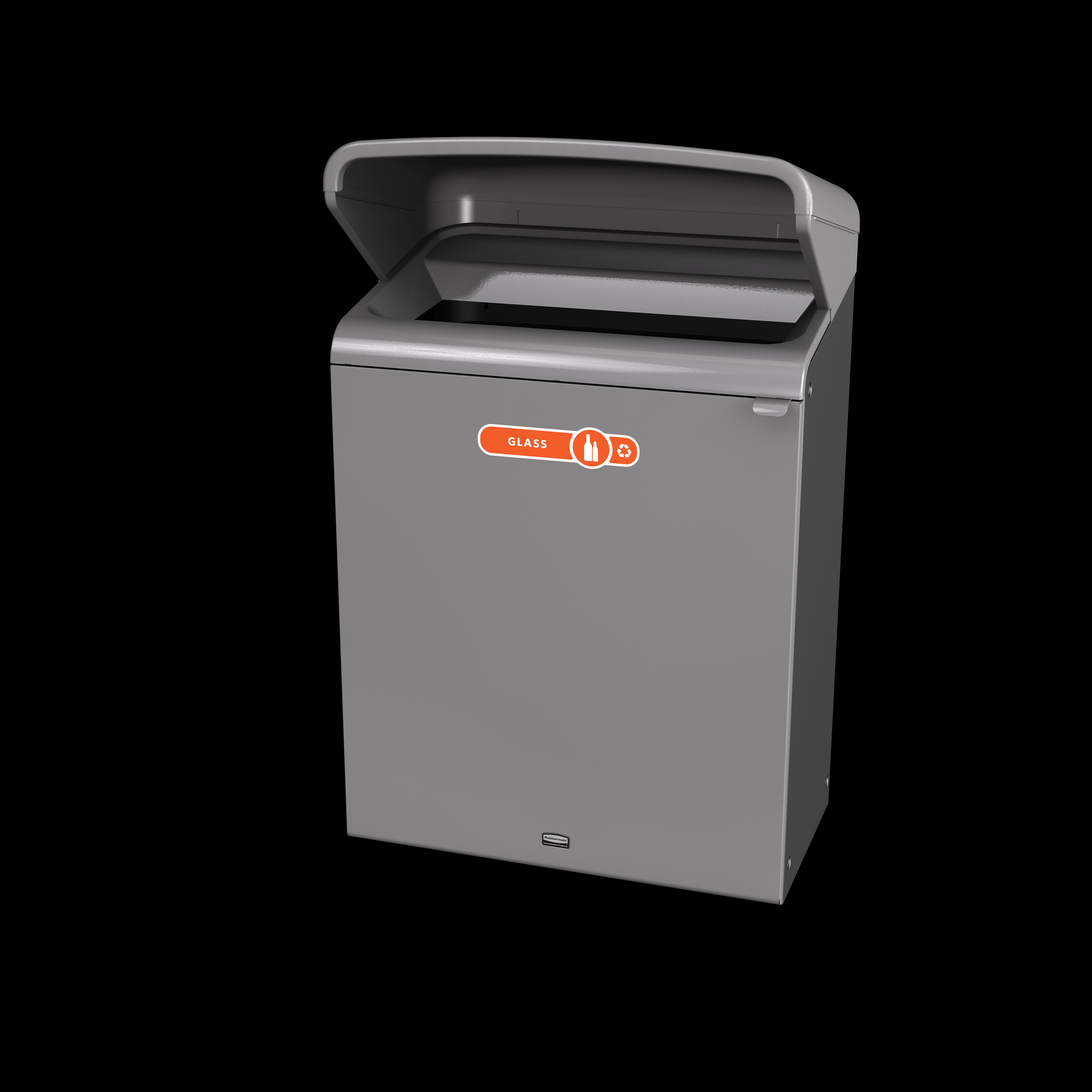 Configure™ with Rain Hood Decorative Waste Containers make it easy to recycle in any environment with recycling labels that visually display each waste stream. The rain hood offers added protection again outdoor elements, rain or shine.