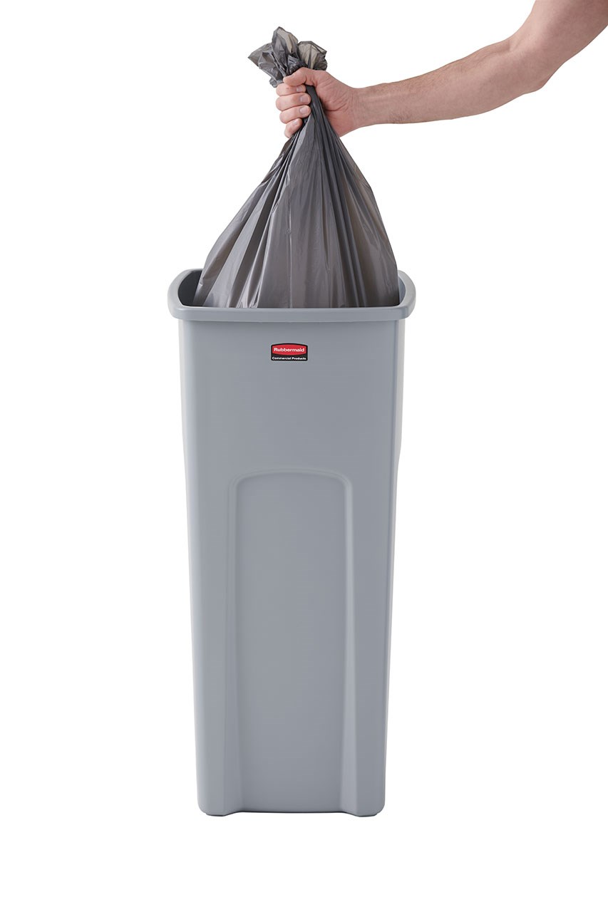 The Universal Square Container is perfect for for holding large irregular objects making it ideal for use in areas near copiers, printers, and in mailrooms.