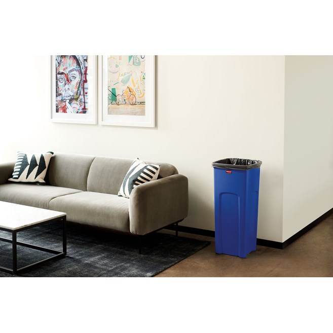 The Universal Square Container is perfect for for holding large irregular objects making it ideal for use in areas near copiers, printers, and in mailrooms.