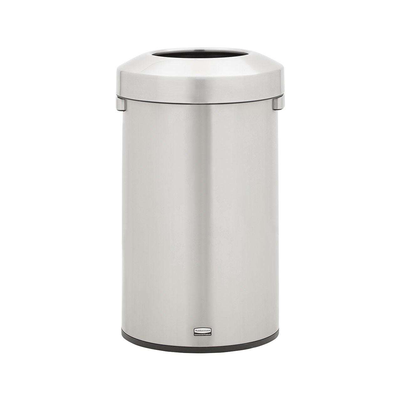 Featuring a classic design and fingerprint-resistant stainless steel, the Refine waste container fits seamlessly into any commercial space for a discreet look that enhances the overall environment.