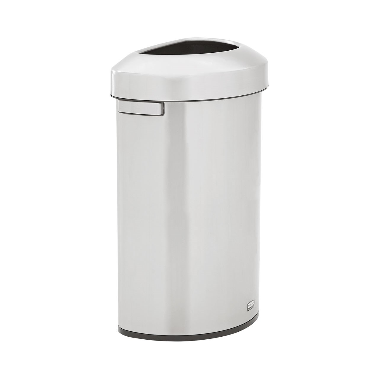 Featuring a classic design and fingerprint-resistant stainless steel, the Refine™ waste container fits seamlessly into any commercial space for a discreet look that enhances the overall environment.