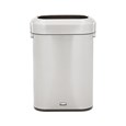Featuring a classic design and fingerprint-resistant stainless steel, the Refine waste container fits seamlessly into any commercial space for a discreet look that enhances the overall environment.