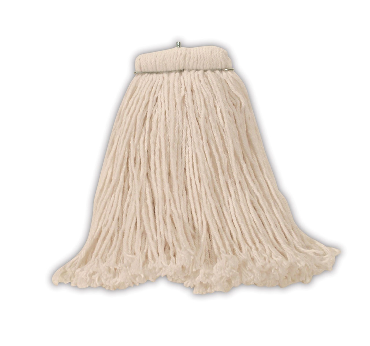 Bolt-On Rayon Finish Mop is a cut-end mop for finish applications.