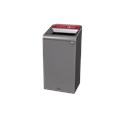 The Configure™ Decorative Waste Containers provide a recycling solution with sleek, smooth surfaces and contoured edges. This recycling system has a modern appearance that will fit seamlessly into any indoor or outdoor commercial environment. Please note: this SKU is a Configure™ 1-Stream 23 Gallon container with a "Plastic" label.