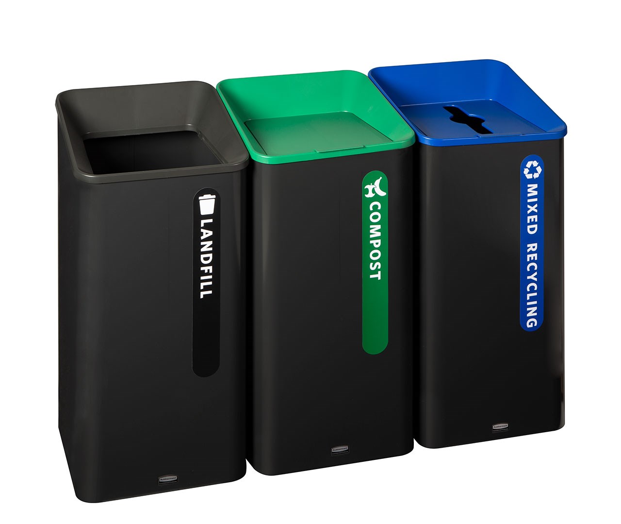 Sustain Containers are a decorative and adaptable recycling solution made to improve your facility's sustainability compliance.