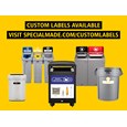 The Half Rounds Series indoor decorative waste container fits flush against walls to conserve space and reduce obstructions in high-traffic areas. The sleek and functional design of this receptacle blends seamlessly with upscale and modern indoor facilities.