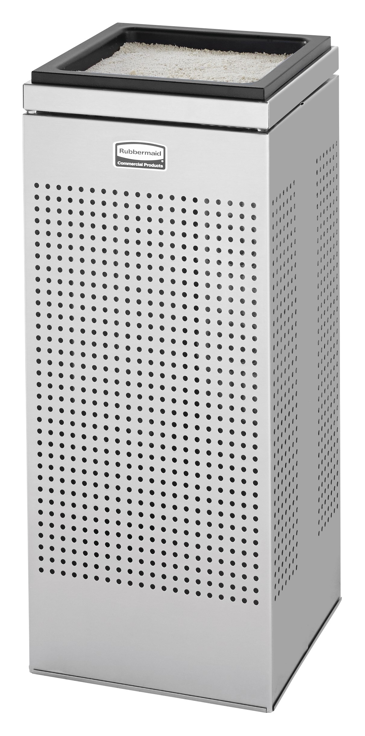 The sleek Silhouettes FGSCSU Square Sand Urn has a contemporary perforated pattern designed to seamlessly and beautifully blend with modern facilities and environments.
