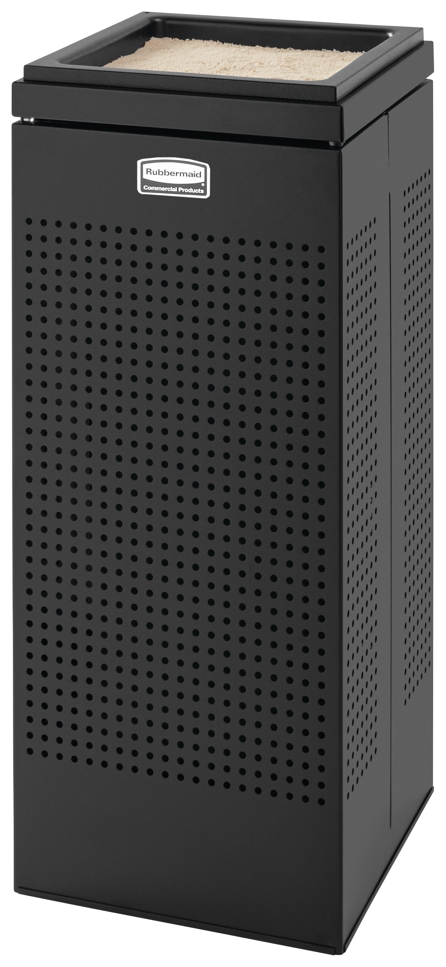 The sleek Silhouettes FGSCSU Square Sand Urn has a contemporary perforated pattern designed to seamlessly and beautifully blend with modern facilities and environments.