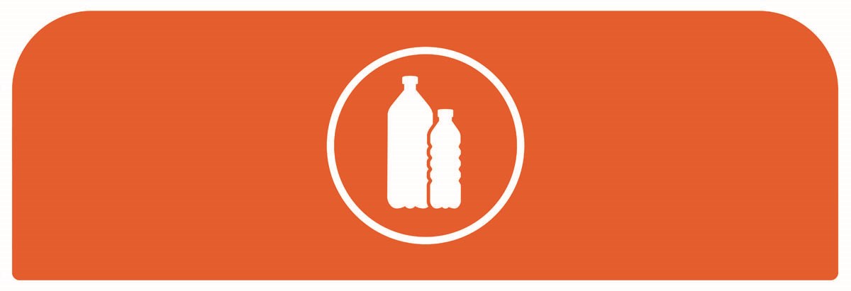 An easy to configure modular recycling system for facilities with sustainability and aesthetics in mind