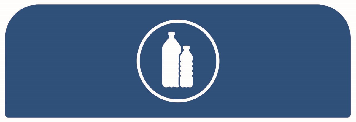 An easy to configure modular recycling system for facilities with sustainability and aesthetics in mind