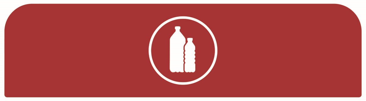 An easy to configure modular recycling system for facilities with sustainability and aesthetics in mind