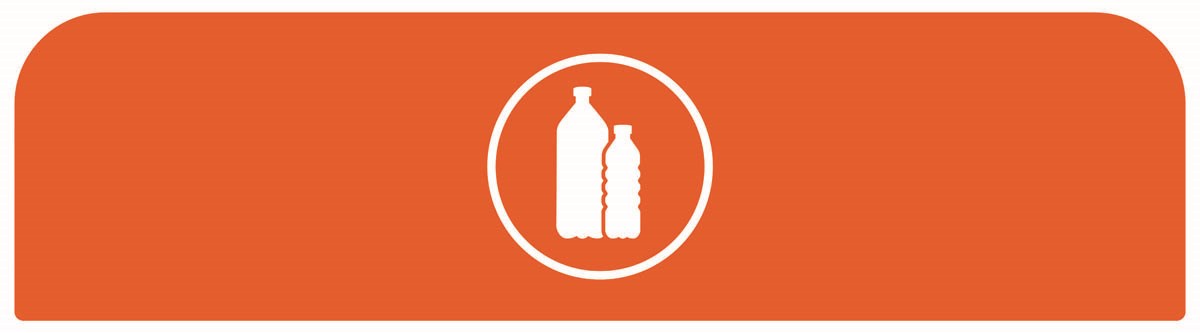 An easy to configure modular recycling system for facilities with sustainability and aesthetics in mind