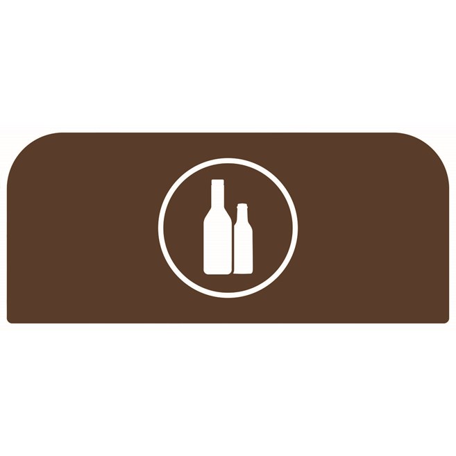 An easy to configure modular recycling system for facilities with sustainability and aesthetics in mind