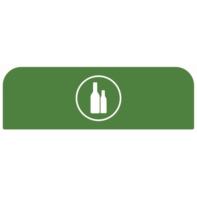 An easy to configure modular recycling system for facilities with sustainability and aesthetics in mind