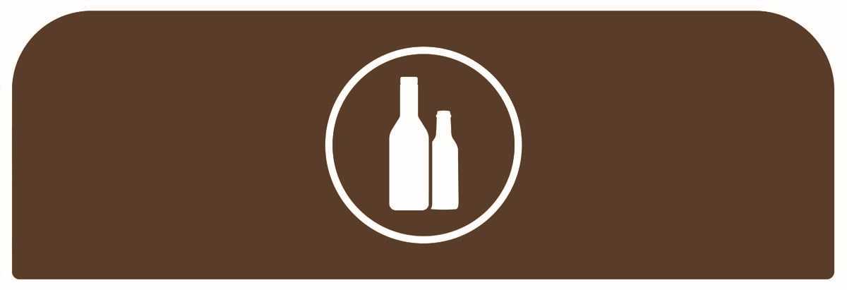 An easy to configure modular recycling system for facilities with sustainability and aesthetics in mind