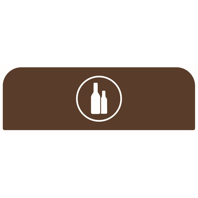 An easy to configure modular recycling system for facilities with sustainability and aesthetics in mind