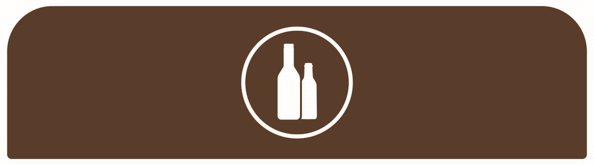 An easy to configure modular recycling system for facilities with sustainability and aesthetics in mind