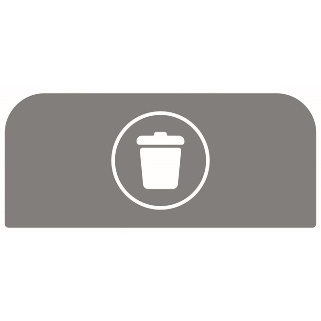 An easy to configure modular recycling system for facilities with sustainability and aesthetics in mind