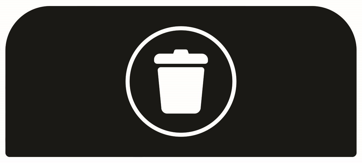 An easy to configure modular recycling system for facilities with sustainability and aesthetics in mind