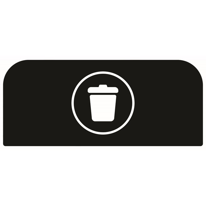 An easy to configure modular recycling system for facilities with sustainability and aesthetics in mind