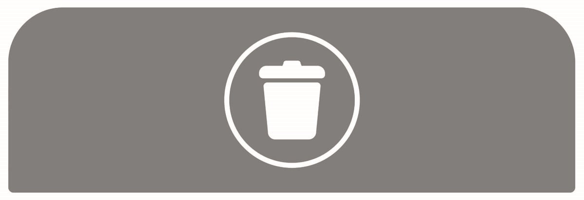 An easy to configure modular recycling system for facilities with sustainability and aesthetics in mind