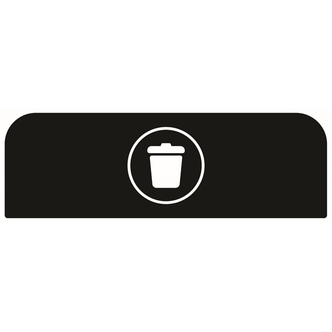 An easy to configure modular recycling system for facilities with sustainability and aesthetics in mind