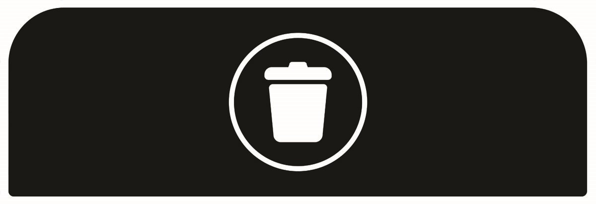 An easy to configure modular recycling system for facilities with sustainability and aesthetics in mind