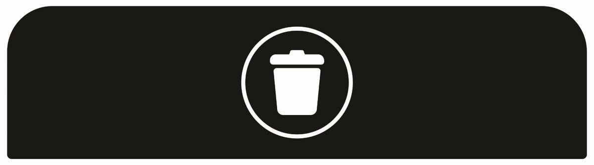 An easy to configure modular recycling system for facilities with sustainability and aesthetics in mind