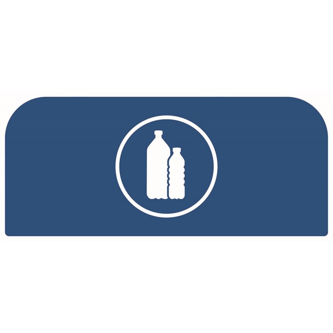 An easy to configure modular recycling system for facilities with sustainability and aesthetics in mind