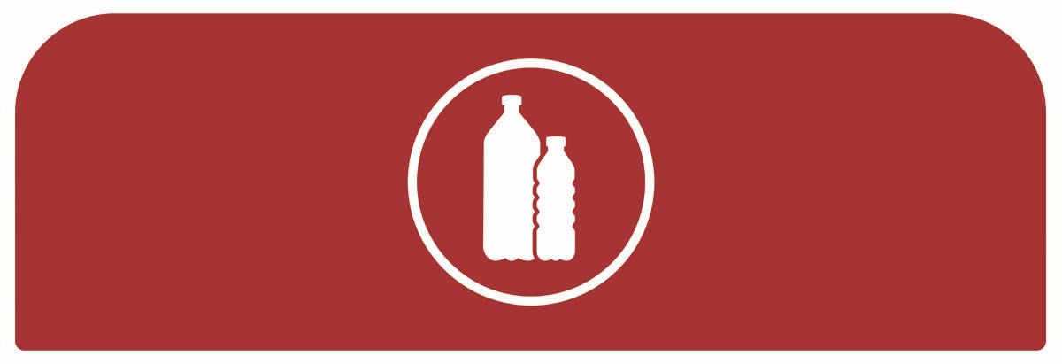 An easy to configure modular recycling system for facilities with sustainability and aesthetics in mind