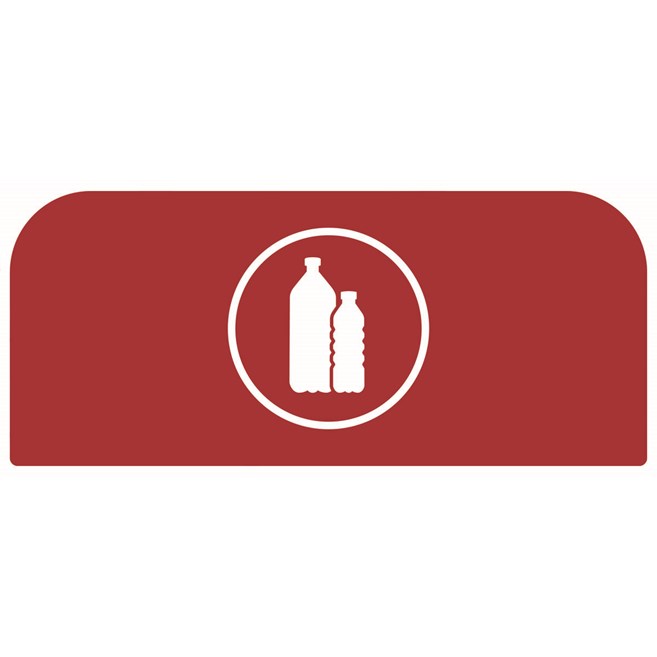 An easy to configure modular recycling system for facilities with sustainability and aesthetics in mind