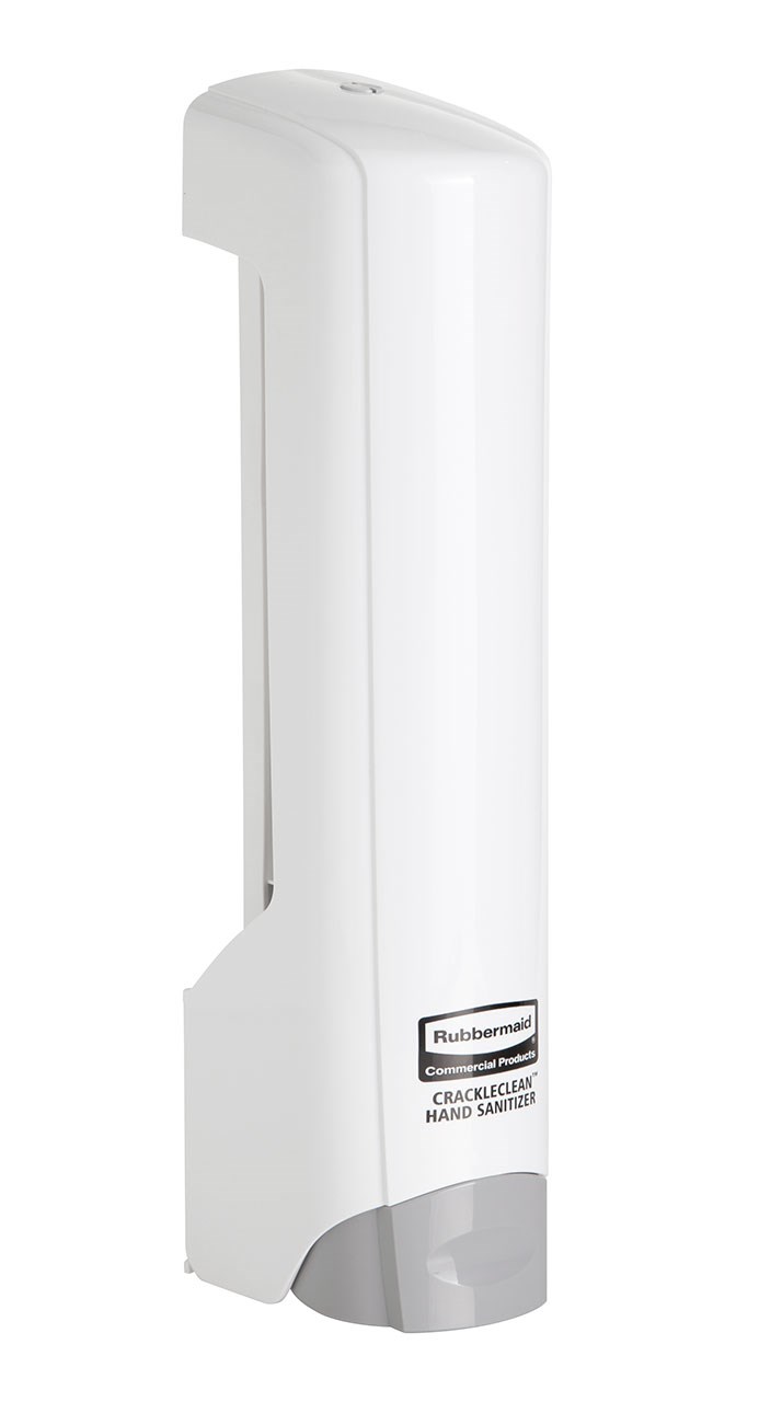 CrackleClean™ Sanitizer Dispenser, 15.8 oz, White