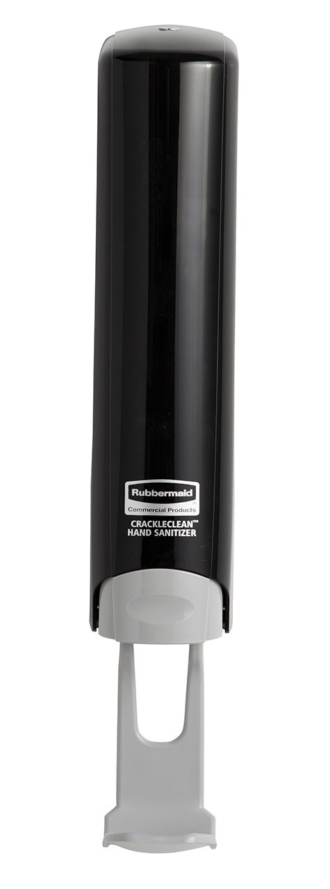 The CrackleClean™ Dispenser is a manual, wall-mounted system that dispenses a foaming gel formula that crackles when dispensed, providing an interactive and engaging experience that encourages users to sanitize more frequently.
