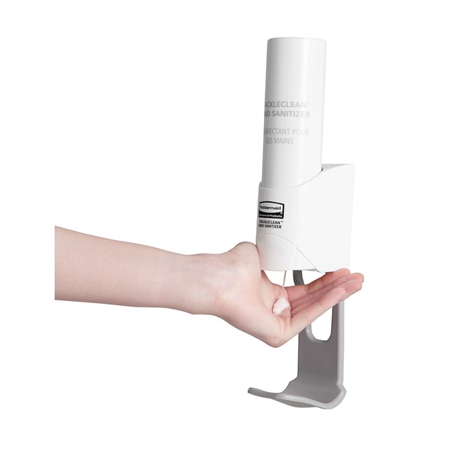 The CrackleClean™ Sanitizer formula dispenses a foaming gel that crackles when dispensed, providing an interactive and engaging experience that encourages users to sanitize more frequently.