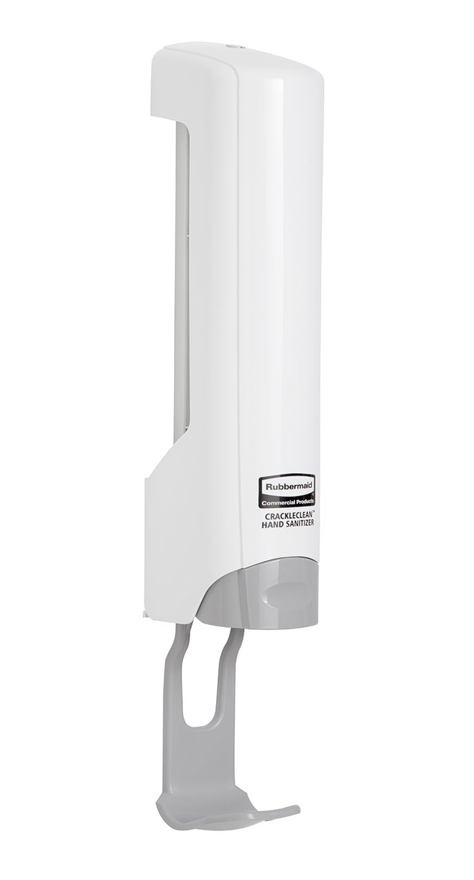 The CrackleClean™ Drip Tray is compatible with the 15.8 oz and 7.1 oz CrackleClean™ Sanitizer Dispensers. It works as a simple solution that can help improve your facility's safety and image.