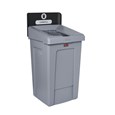 The Slim Jim® Recycling Station offers a front-of-house look with back-of-house functionality. It seamlessly connects with the 23G Slim Jim Recycling Station for a customizable recycling solution.