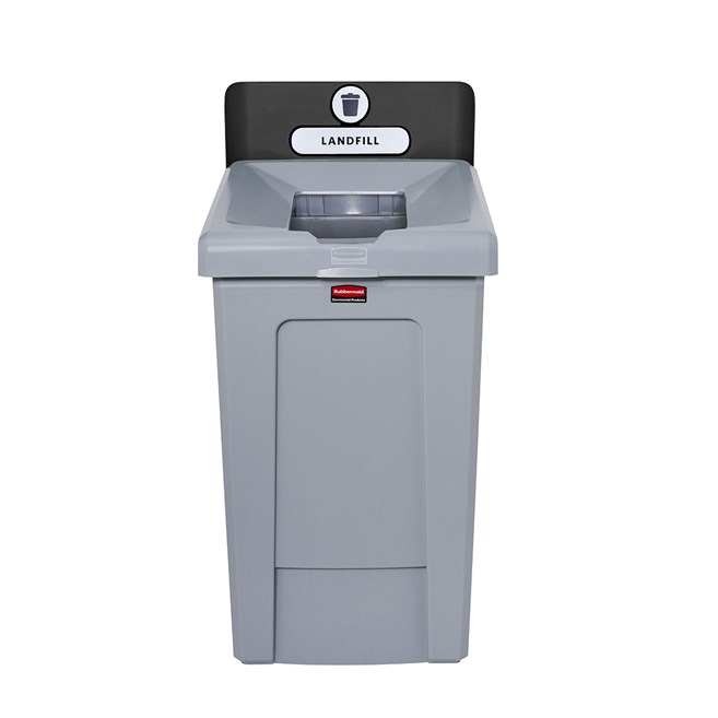 The Slim Jim® Recycling Station offers a front-of-house look with back-of-house functionality. It seamlessly connects with the 23G Slim Jim Recycling Station for a customizable recycling solution.