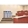 The Slim Jim® Recycling Station offers a front-of-house look with back-of-house functionality. It seamlessly connects with the 23G Slim Jim Recycling Station for a customizable recycling solution.