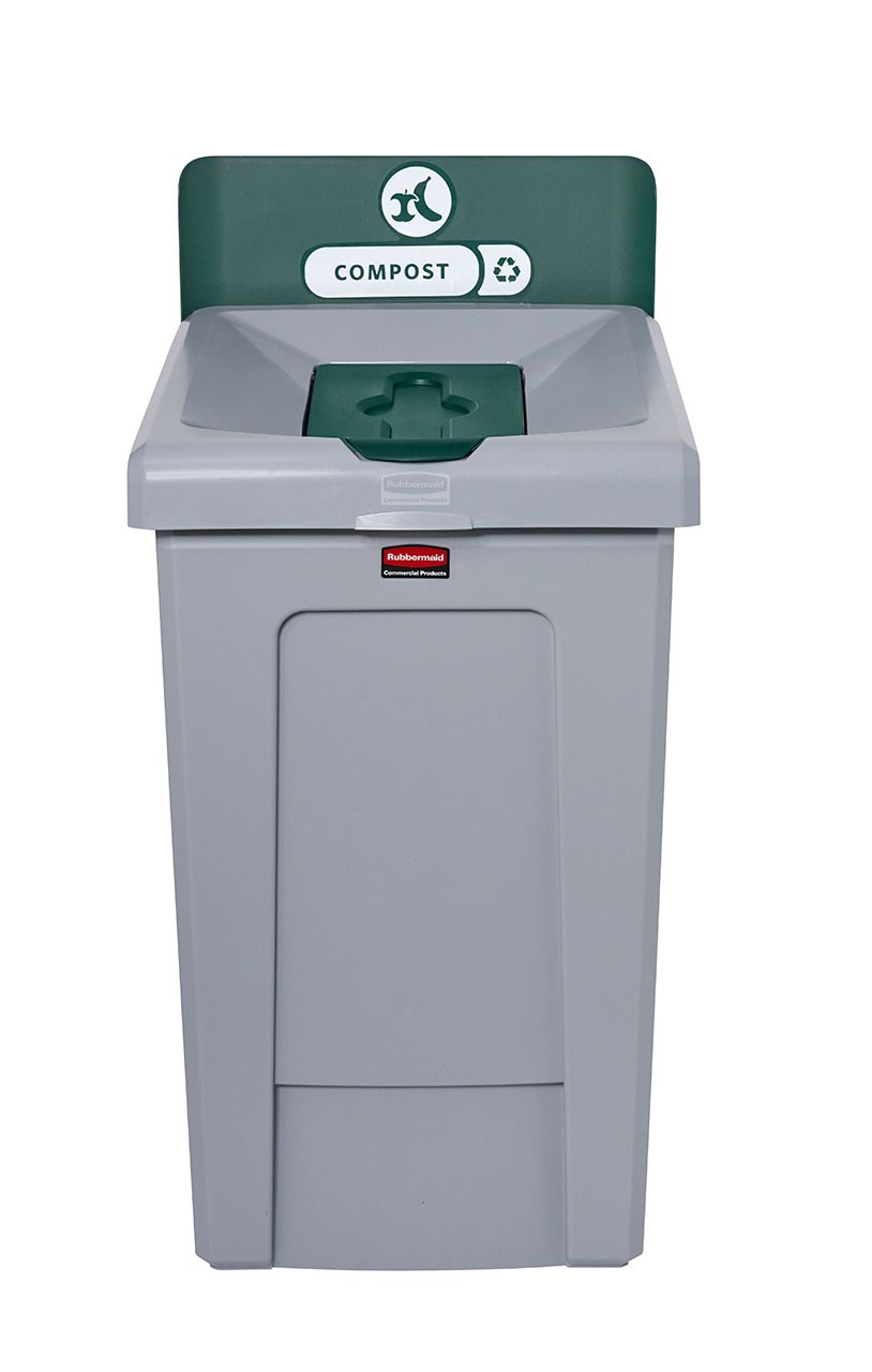 The Slim Jim® Recycling Station offers a front-of-house look with back-of-house functionality. It seamlessly connects with the 23G Slim Jim Recycling Station for a customizable recycling solution.