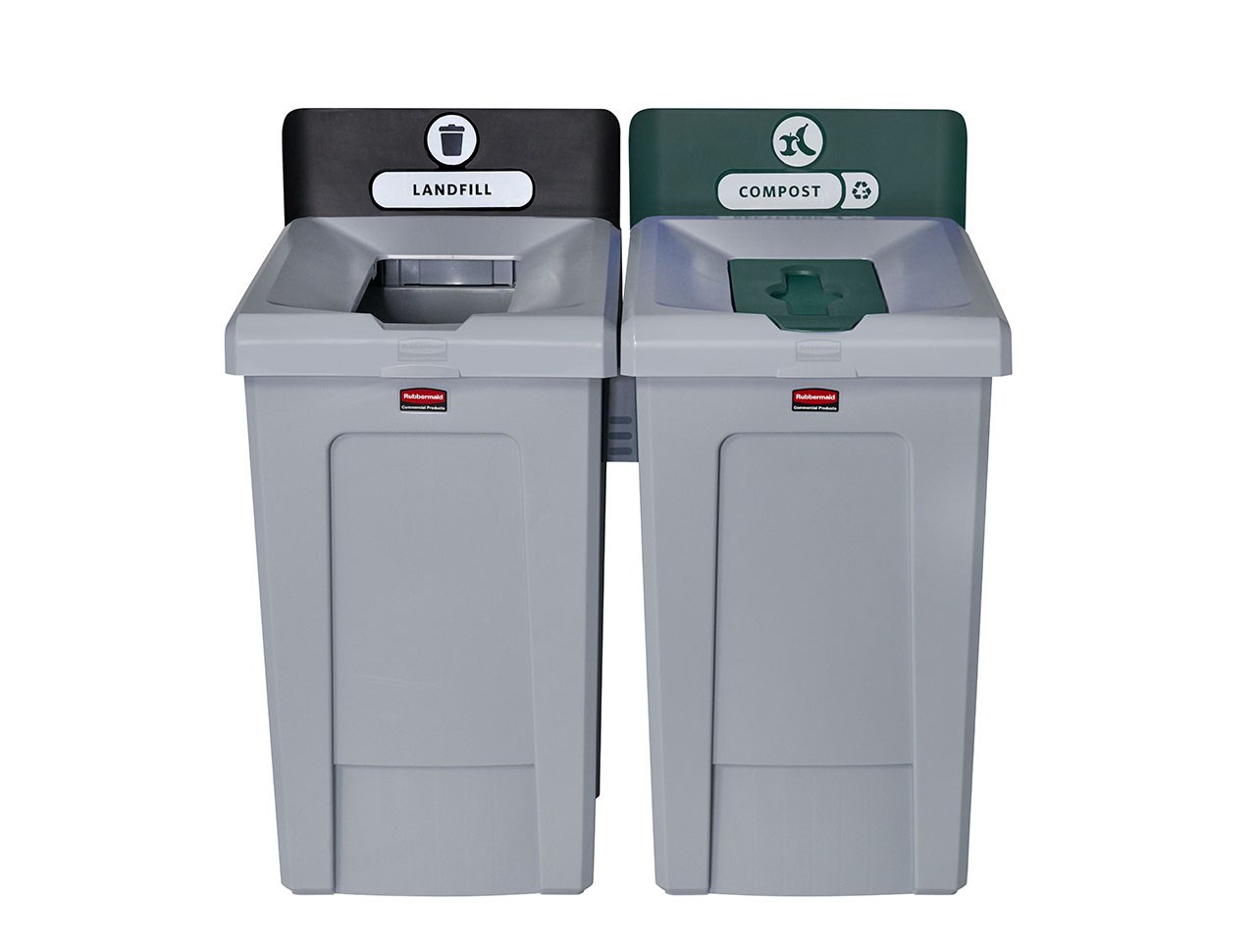 The Slim Jim® Recycling Station offers a front-of-house look with back-of-house functionality. It seamlessly connects with the 23G Slim Jim Recycling Station for a customizable recycling solution.