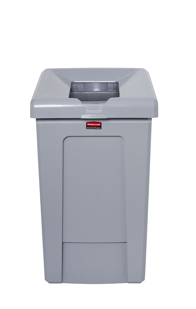The Slim Jim® Recycling Station offers a front-of-house look with back-of-house functionality. It seamlessly connects with the 23G Slim Jim Recycling Station for a customizable recycling solution.