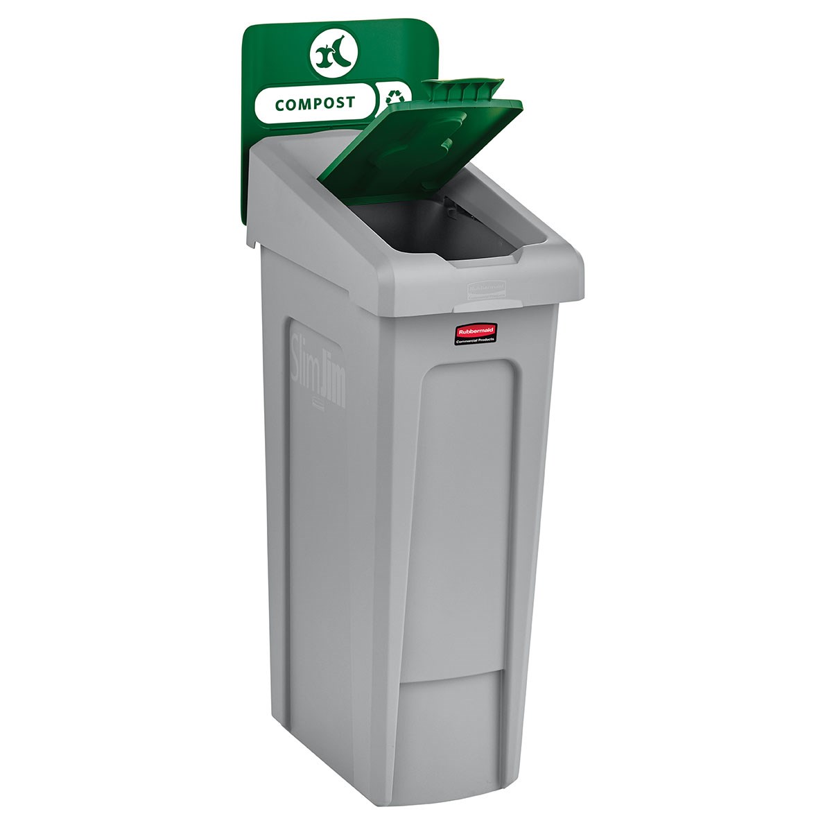 The Slim Jim® Recycling Station offers a front-of-house look with back-of-house functionality. It seamlessly connects with the 33G Slim Jim Recycling Station for a customizable recycling solution.